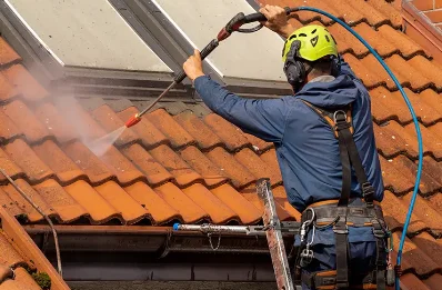 Démoussage et hydrofuge de toiture à Lecey